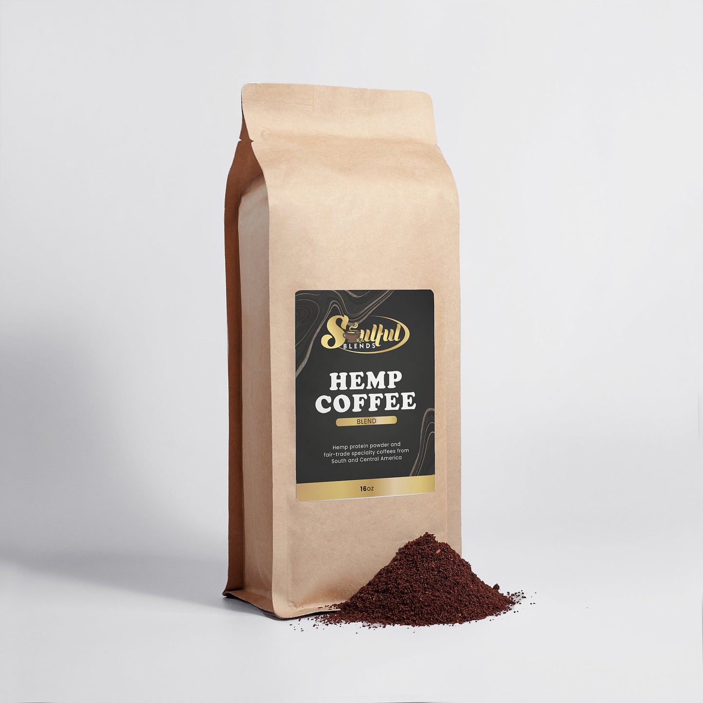 Organic Hemp Coffee Blend - Medium Roast 16oz